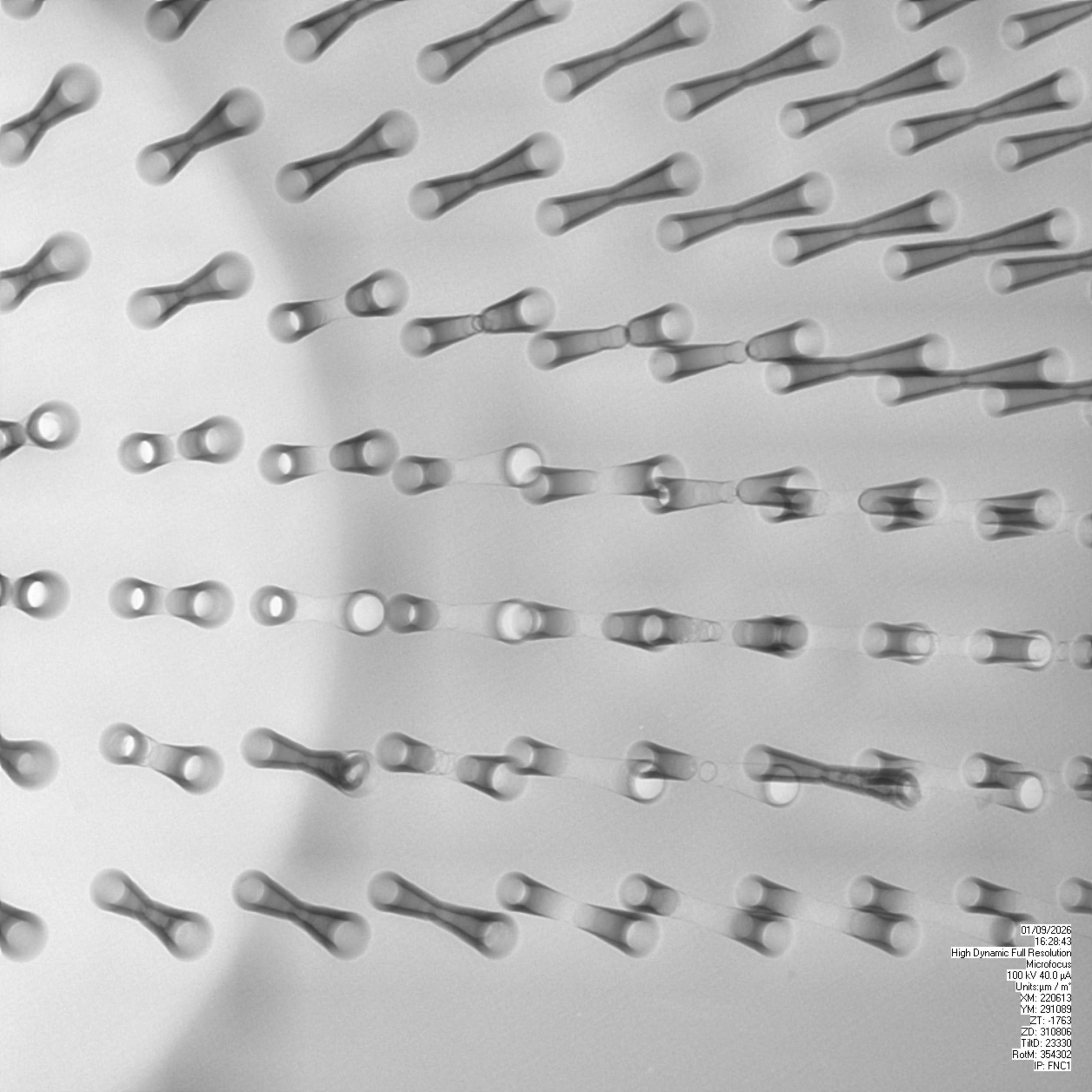 YXLON依科視朗X光機Cheetah EVO清晰檢測直徑50微米的TGV玻璃通孔 YXLON依科視朗X光機Cheetah EVO清晰檢測直徑50微米的TGV玻璃通孔